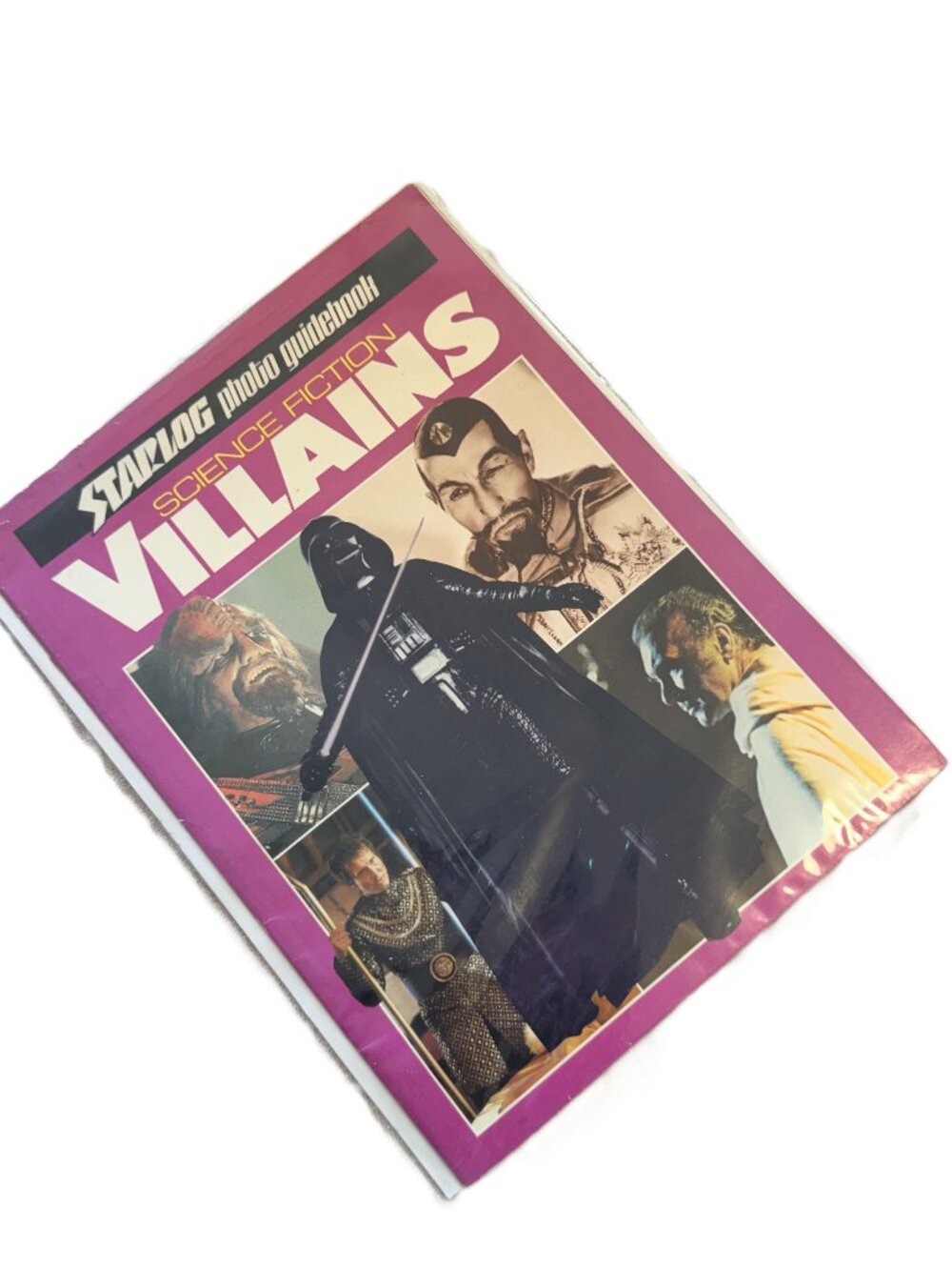 Starlog Photo Guidebook Science Fiction Heroes & Villains 1980 Vintage Magazine